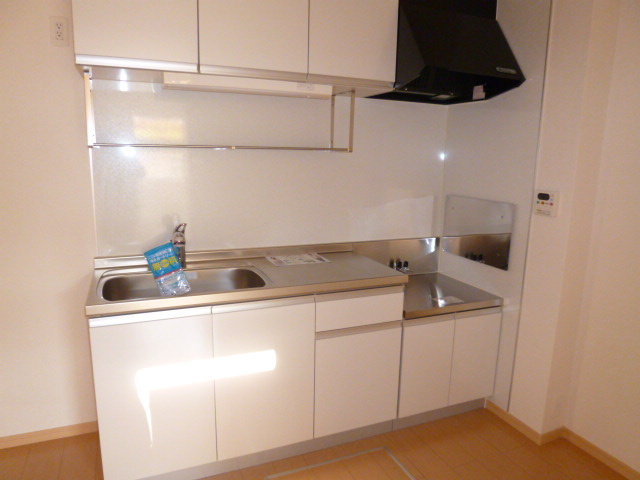 ベル・アンジュのキッチン|ガスコンロ設置可