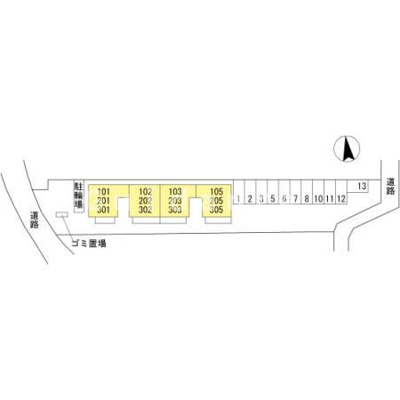 【区画図】 | エスポワールミヤマ
