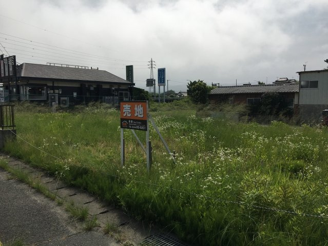 錦町上中田　売土地の外観