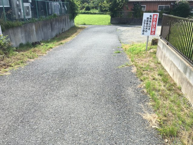 錦町上中田　売土地の外観