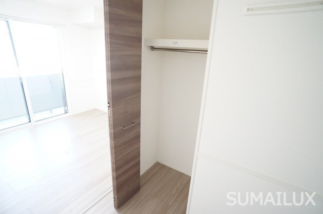 熊本市南区日吉２丁目のアパートの収納