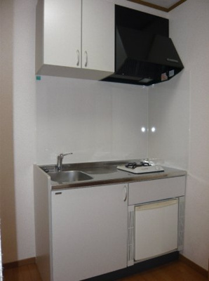 【キッチン】 | プラムハイツ | コンパクトなキッチンで掃除もラクラク