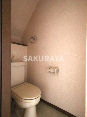 ピアタウン毛野２のトイレ|2024年撮影。現況と異なる場合があります。