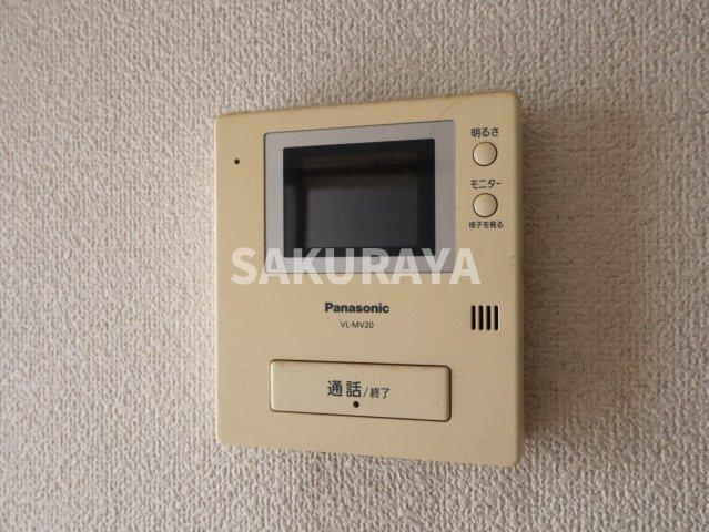 ピアタウン毛野２のセキュリティ|2024年撮影。現況と異なる場合があります。