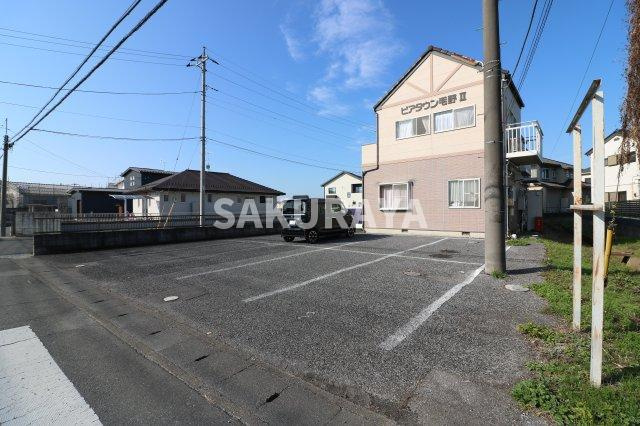 ピアタウン毛野２の駐車場|現況と異なる場合があります。