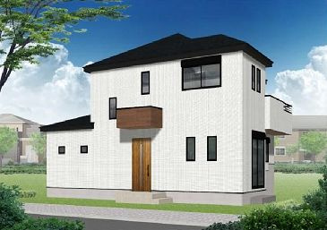 【外観パース】 | 厚木市鳶尾第一 | イメージになります。