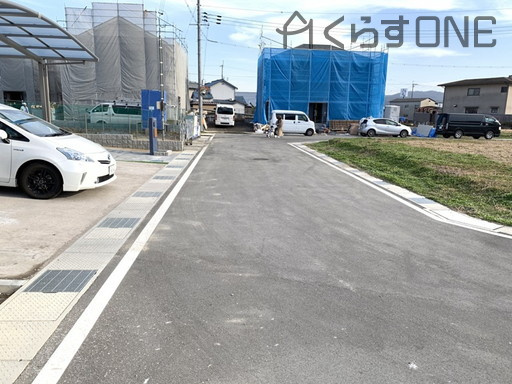 【前面道路含む現地写真】 | たつの市新宮町中野庄／21区画