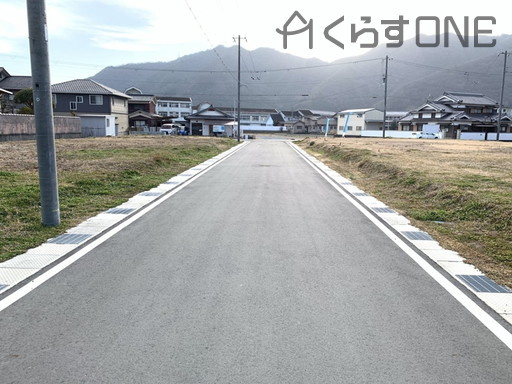 【前面道路含む現地写真】 | たつの市新宮町中野庄／21区画