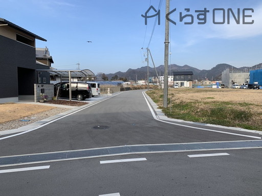 【前面道路含む現地写真】 | たつの市新宮町中野庄／21区画