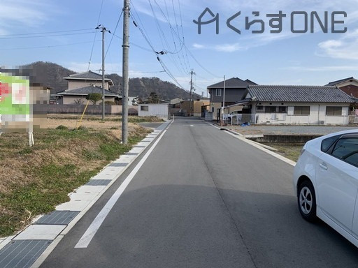 【前面道路含む現地写真】 | たつの市新宮町中野庄／21区画