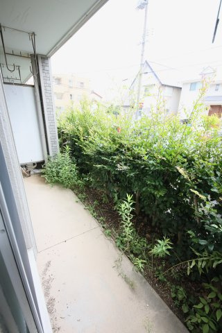 エル浅井のバルコニー