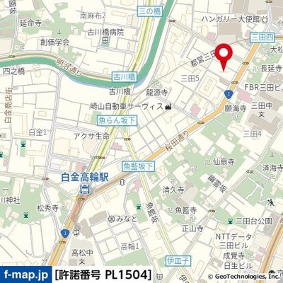 【地図】 | ＺＯＯＭ白金高輪