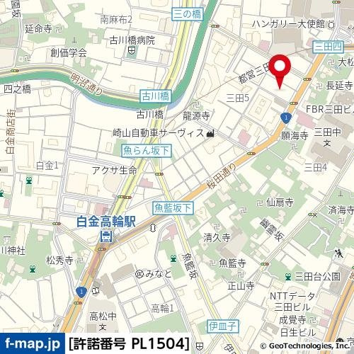 【地図】 | ＺＯＯＭ白金高輪