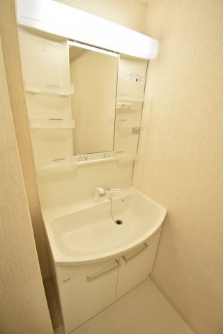 パレス金ヶ原の独立洗面台|シャワー付き独立洗面台