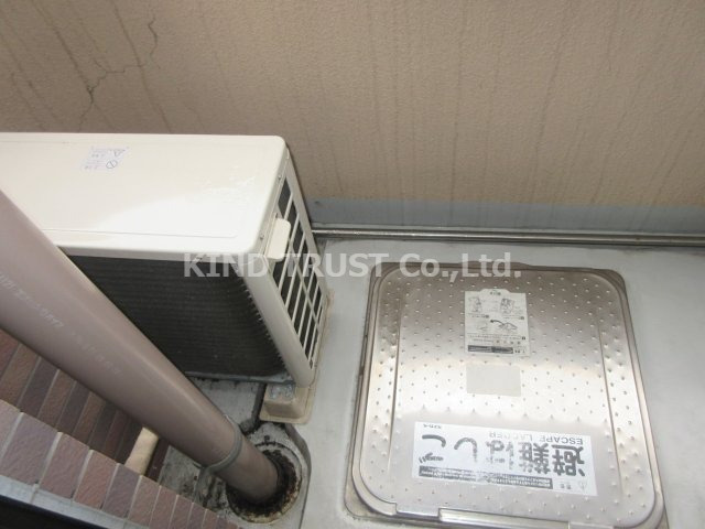 ランドマークシティ同心のバルコニー|落ち着いた時間を過ごせるバルコニーです