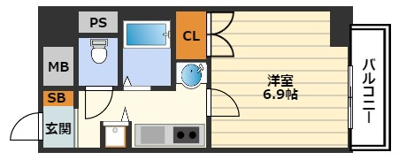 ランドマークシティ同心の間取り
