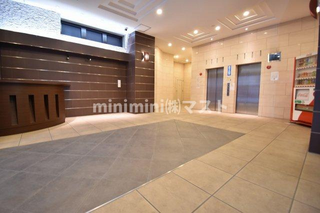 ISM谷町六丁目のロビー