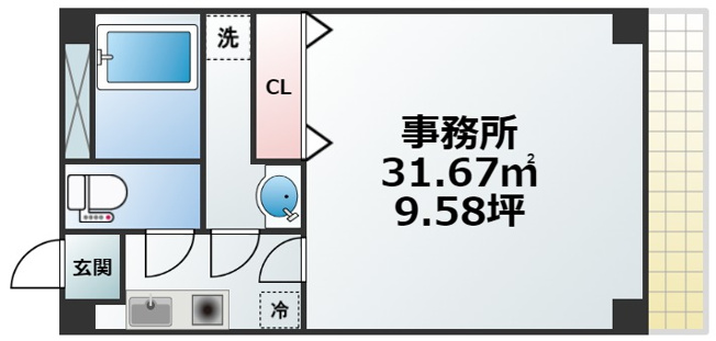 【間取り】 | NUI南森町