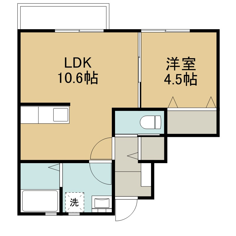 アートの間取り
