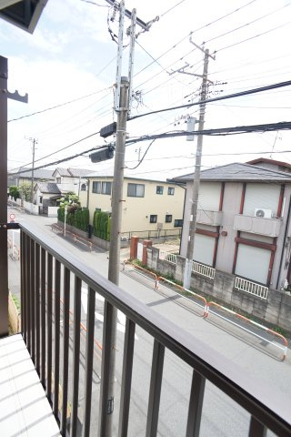 大窪ハウスのバルコニー