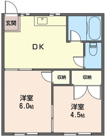 大窪ハウスの間取り