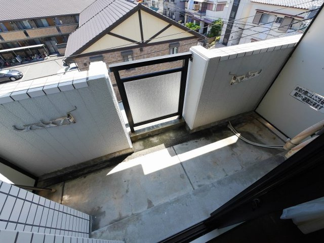 垂水ハウス壱番館のバルコニー