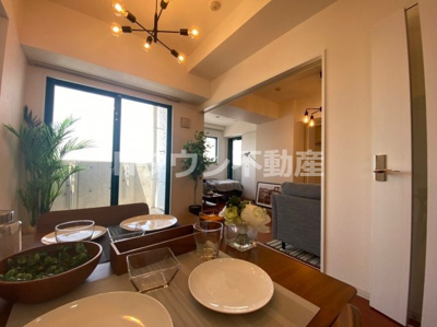 【居間・リビング】 | Gramercy Shiromi-dori | 居間です