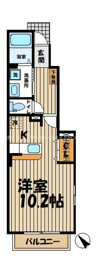【間取り】 | パティオ湘南 | 間取図