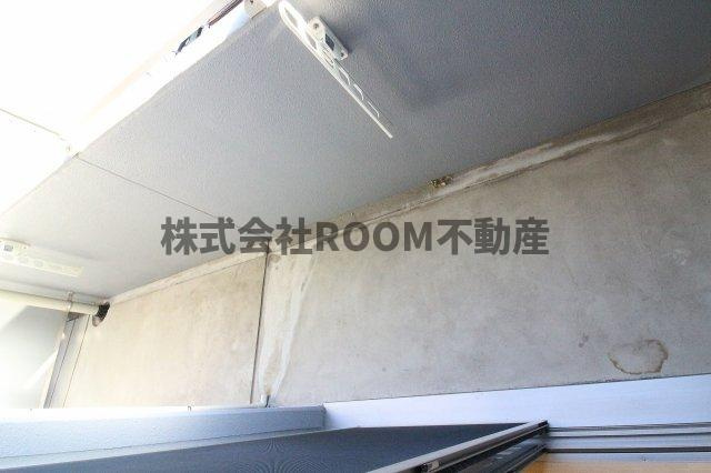 ライズ霧島のバルコニー|落ち着いた時間を過ごせるバルコニーです