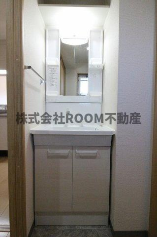 ライズ霧島の独立洗面台|使いやすい独立洗面台です