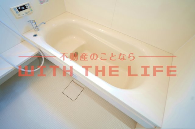 ハウス櫛原【キャッシュバック対象物件】の浴室|日々の暮らしに欠かせないお風呂です