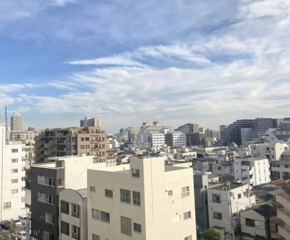 バロンハイツ大島　６階の展望