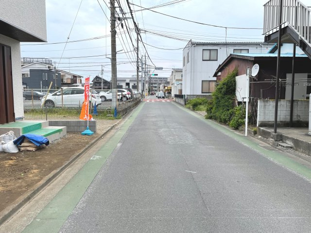 相武台二丁目の前面道路含む現地写真