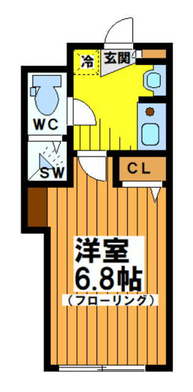 【間取り】 | ＴＨＥＲＯＯＭ’Ｓ幡ヶ谷