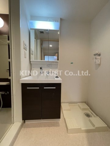 天神戎長柄の洗面所