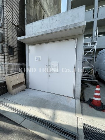 天神戎長柄のその他共用部分|敷地内ごみ置き場です