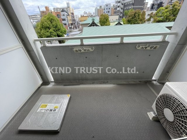 天神戎長柄のバルコニー