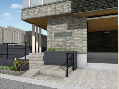 【外観パース】 | Concord Benten | パースになります。