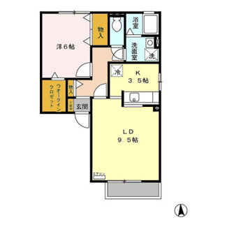 【間取り】 | メゾン・ド・クロシェット　C