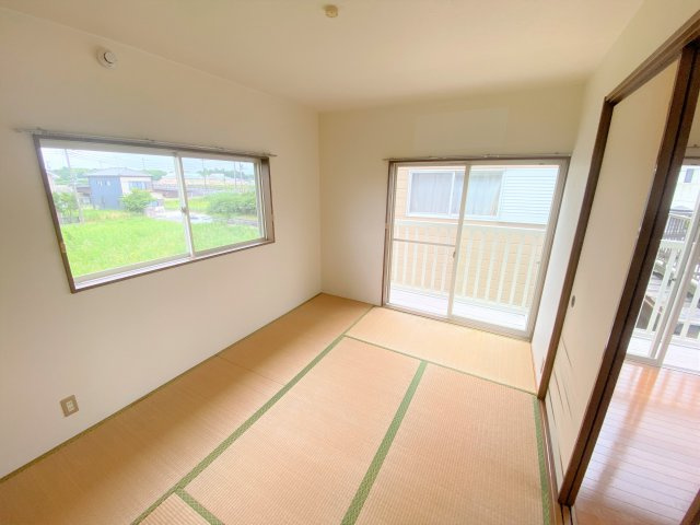 横芝光町栗山アパートの和室
