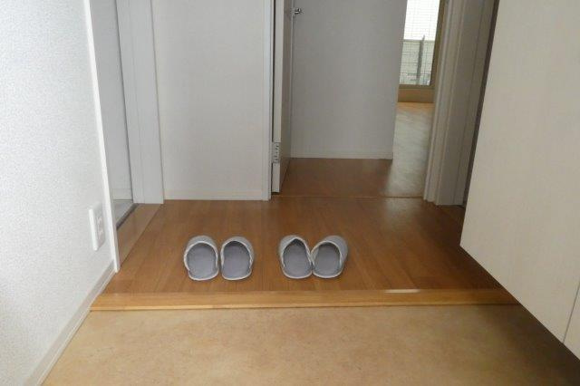 ソレイユみそらⅢの玄関