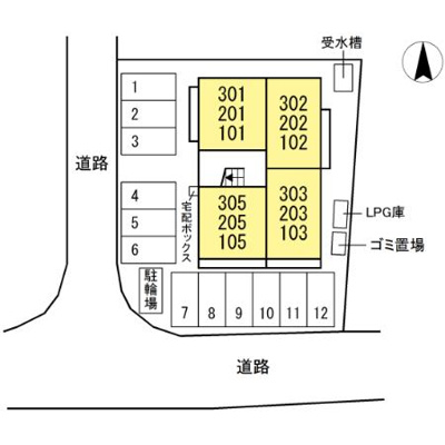 【区画図】 | ラ・ルーチェ