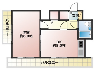 【間取り】 | ライオンズマンション神戸第三