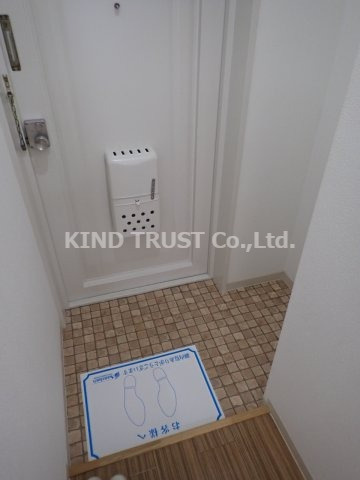 ファミーユ河村の玄関|収納もある玄関です