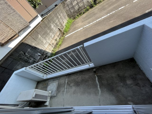 本田コーポのバルコニー