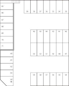 【区画図】 | 左近パーキング№2 | 左近モータープール　ナンバー2