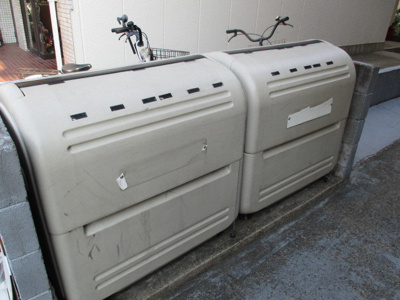 【その他共用部分】 | かねまつ上新庄マンション | ゴミ捨て場です