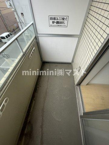 CITYSPIRE難波プレミアのバルコニー