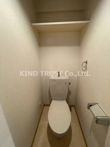 シャンティ千歳のトイレ|ゆったりとした空間のトイレです