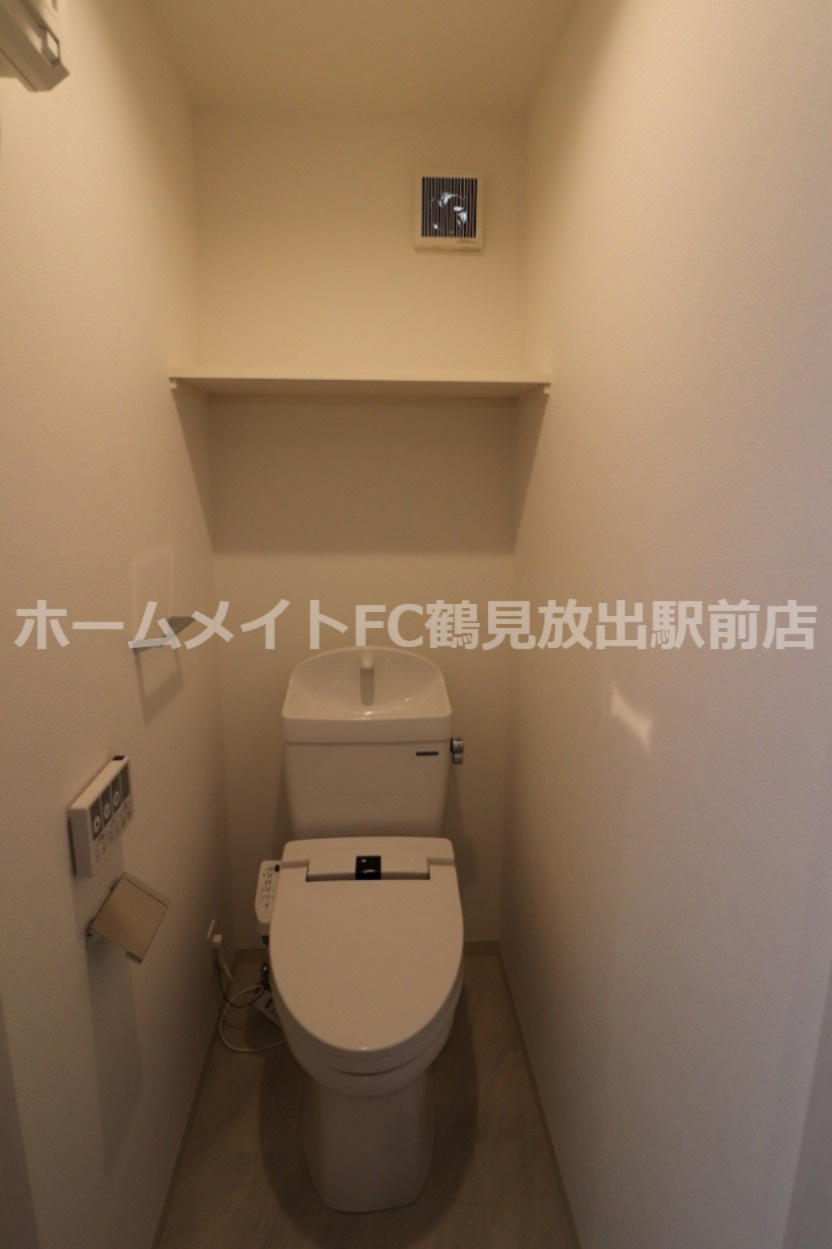 パラドール徳庵のトイレ